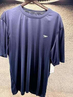 Speedo UPF 50+ Swim Shirt Peacoat Blue XXL